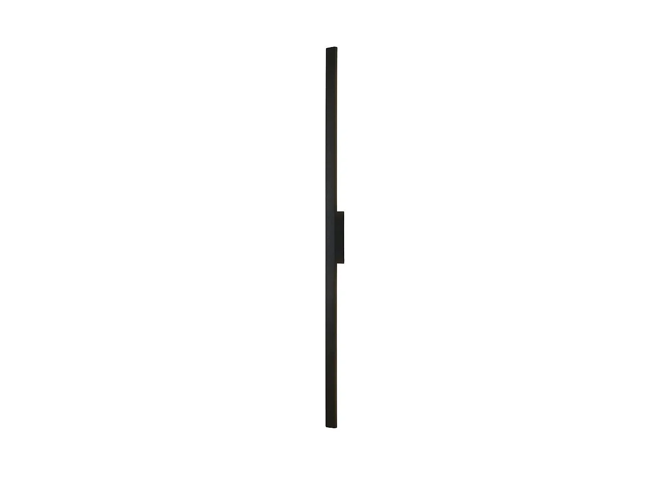 Longue applique murale noire extérieur 144 cm - Sambai