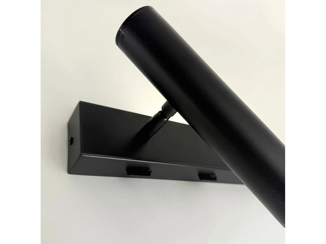 Applique noire tête de lit liseuse gauche - Lodvi