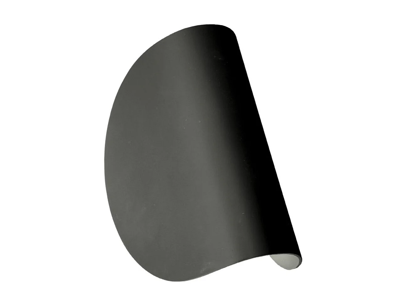 Applique noire aluminium orientable IP54 - Notte