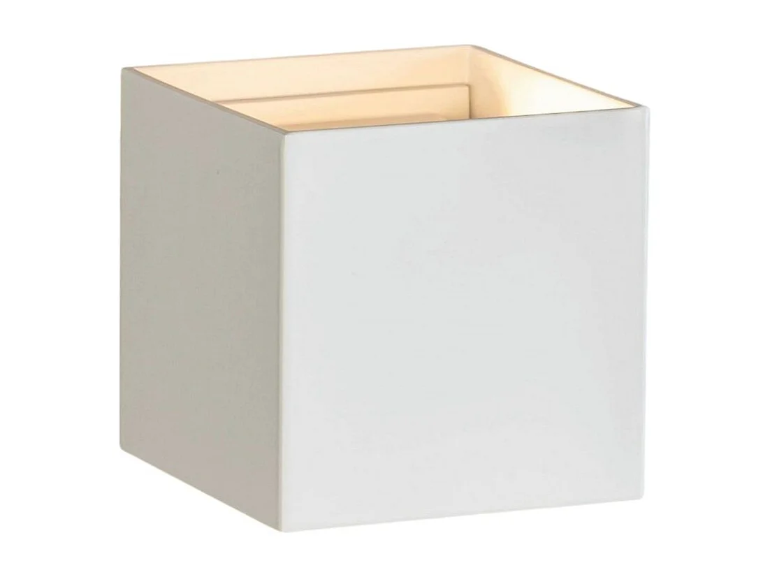 Applique LED design extérieur - blanc - angle ajustable - Cubic