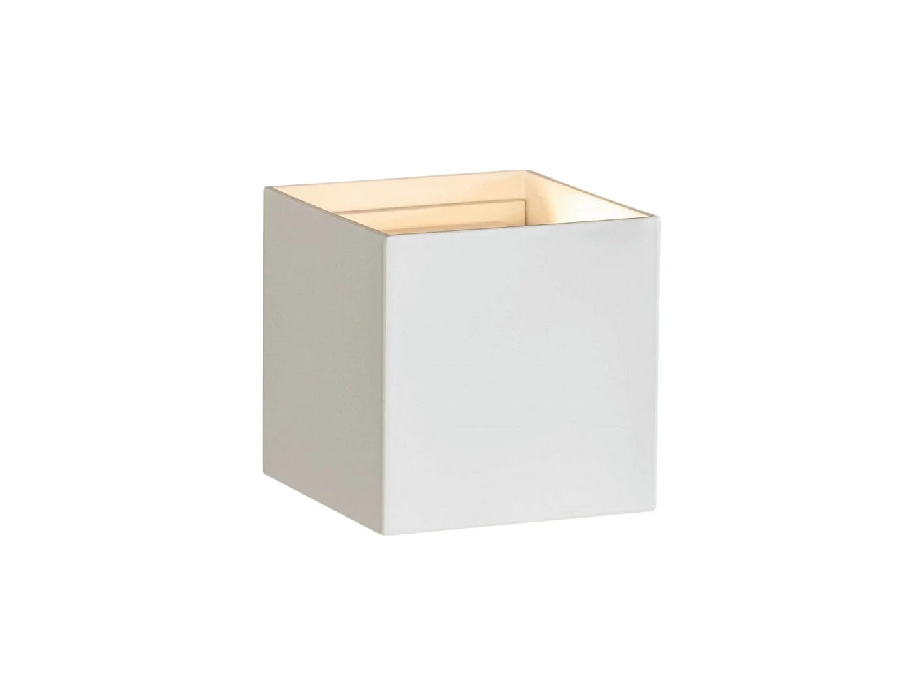Applique LED design extérieur - blanc - angle ajustable - Cubic