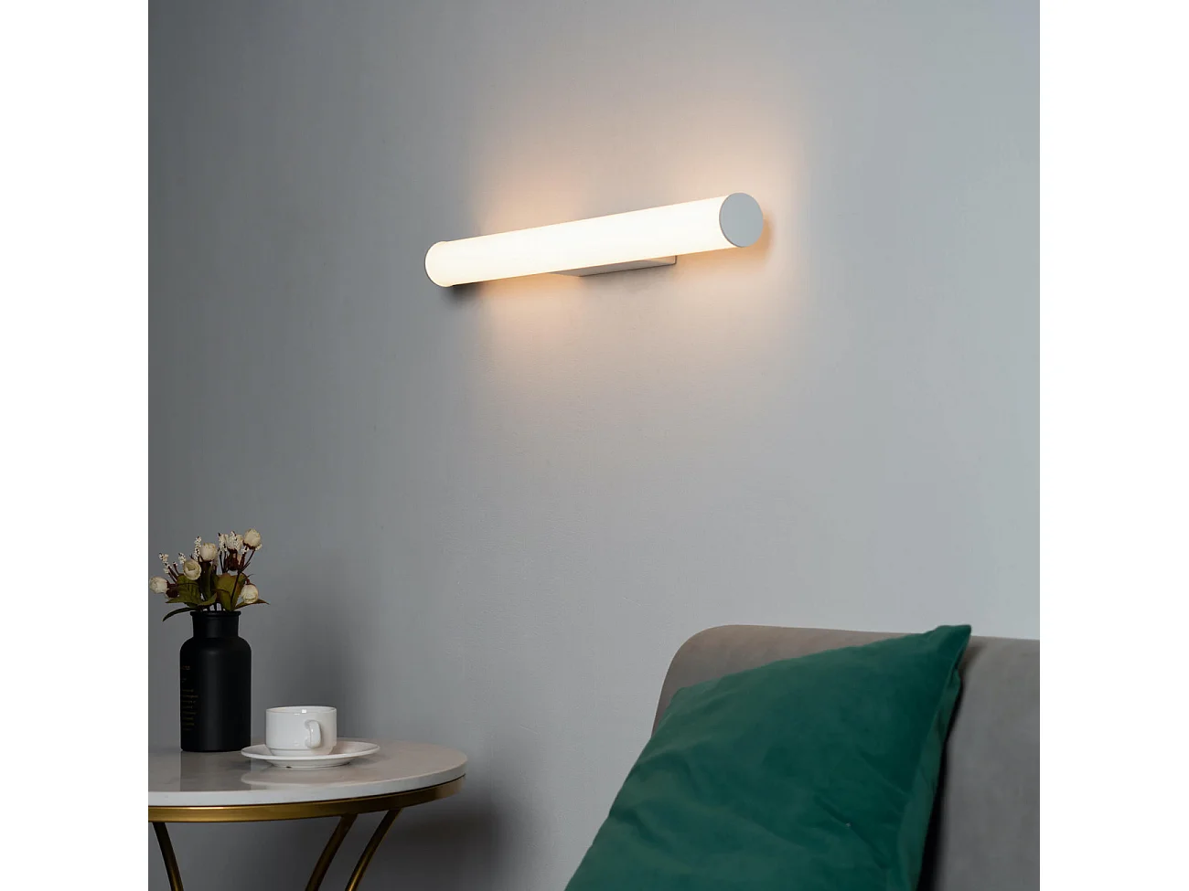 Longue applique LED design en aluminium IP54 - Masuda