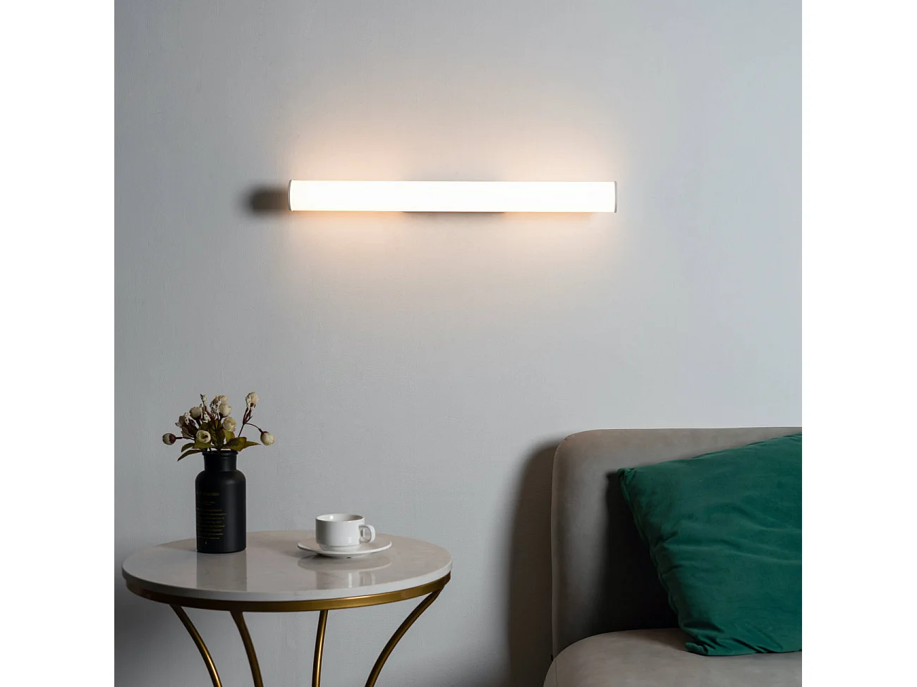 Longue applique LED design en aluminium IP54 - Masuda