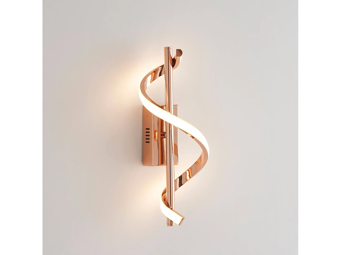 Applique LED torsade dorée scintillante - Simaria