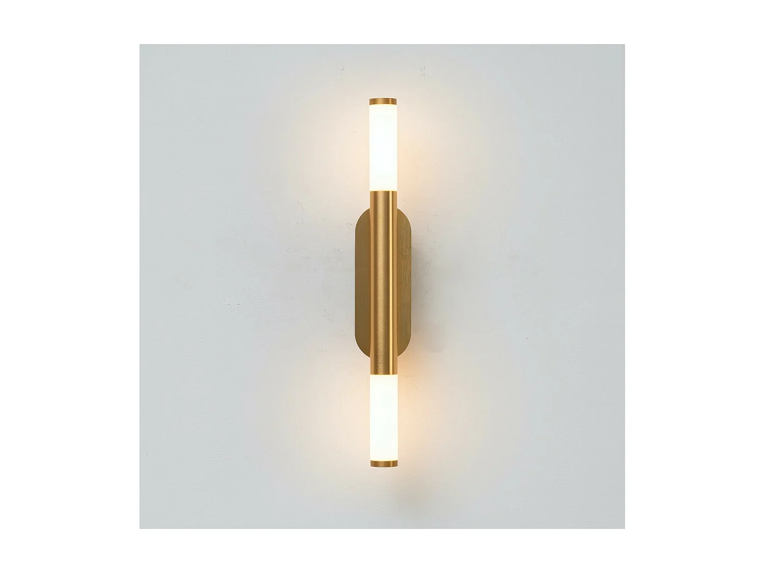 Applique LED  double éclairage doré - Barletta