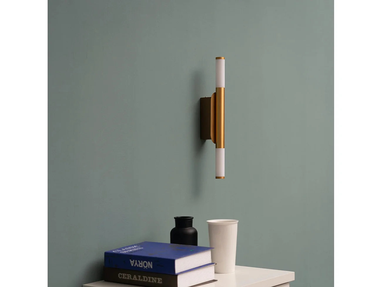 Applique LED  double éclairage doré - Barletta