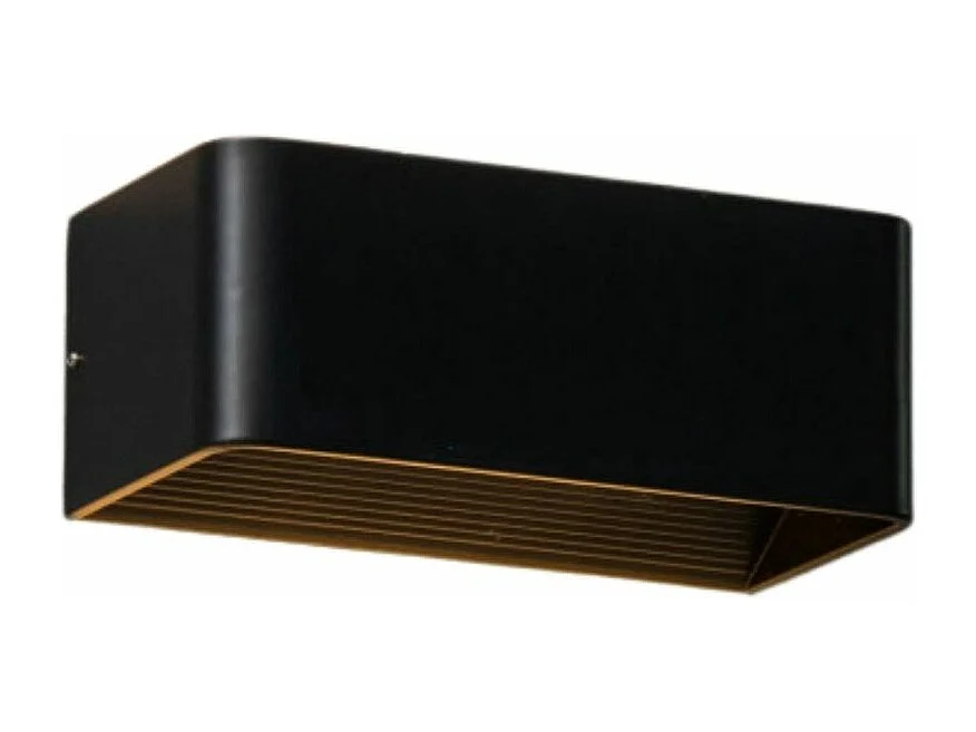 Applique noire LED compatible avec variateur  - Quadra