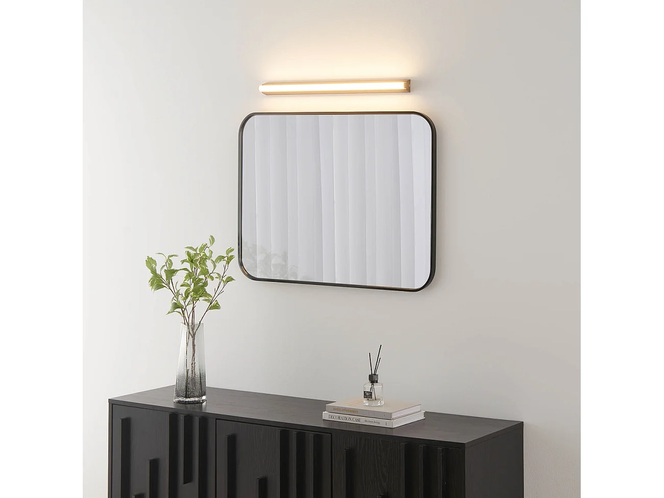 Longue applique style réglette ultramoderne IP44 60 cm- Wani