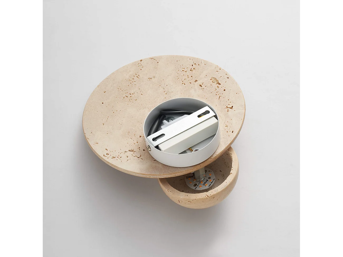 Applique murale en pierre éclairage d'ambiance - Orsola