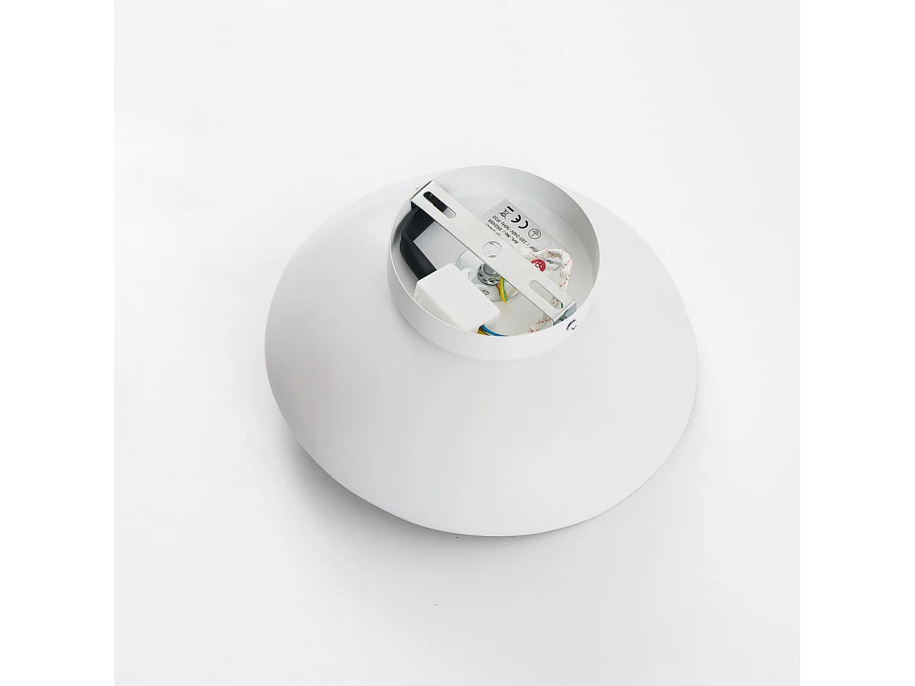 Applique ou petit plafonnier rond 27 cm en résine - Amaya