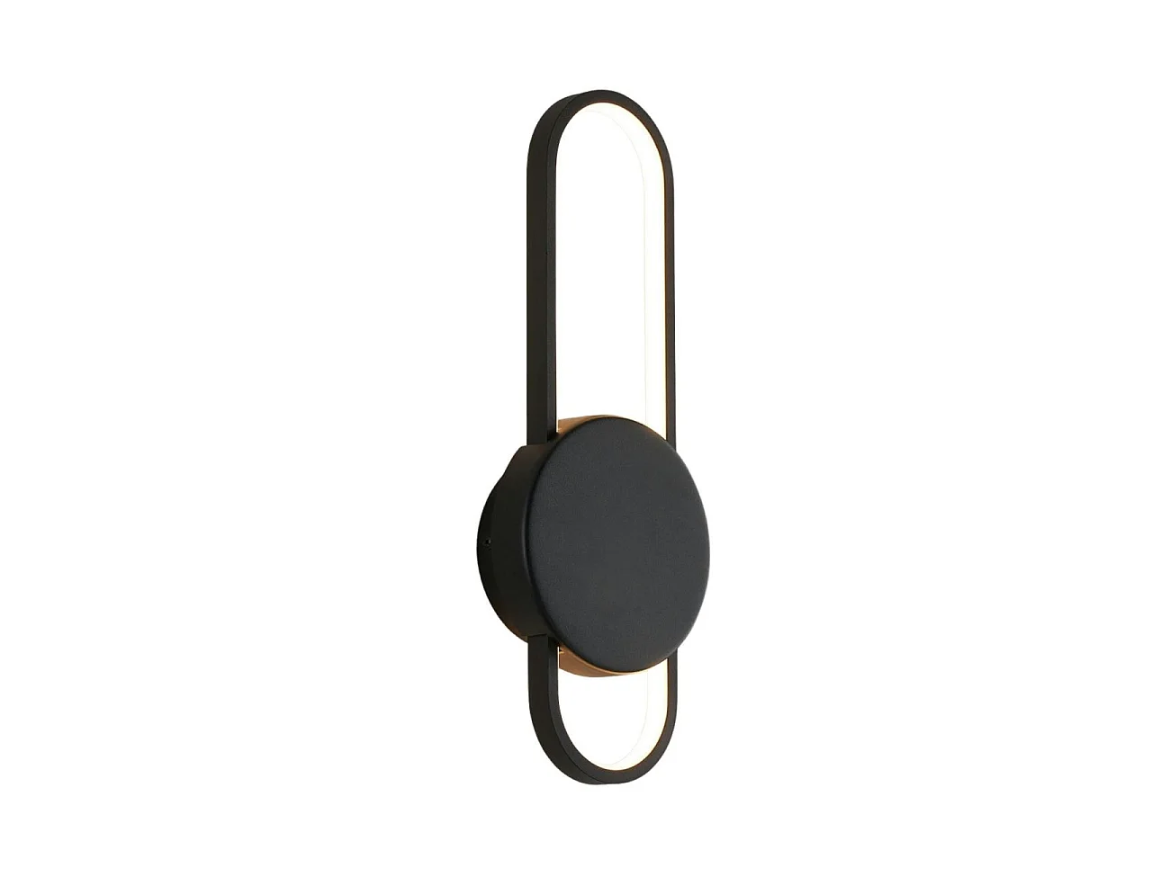Applique tendance aluminium noir - Piani