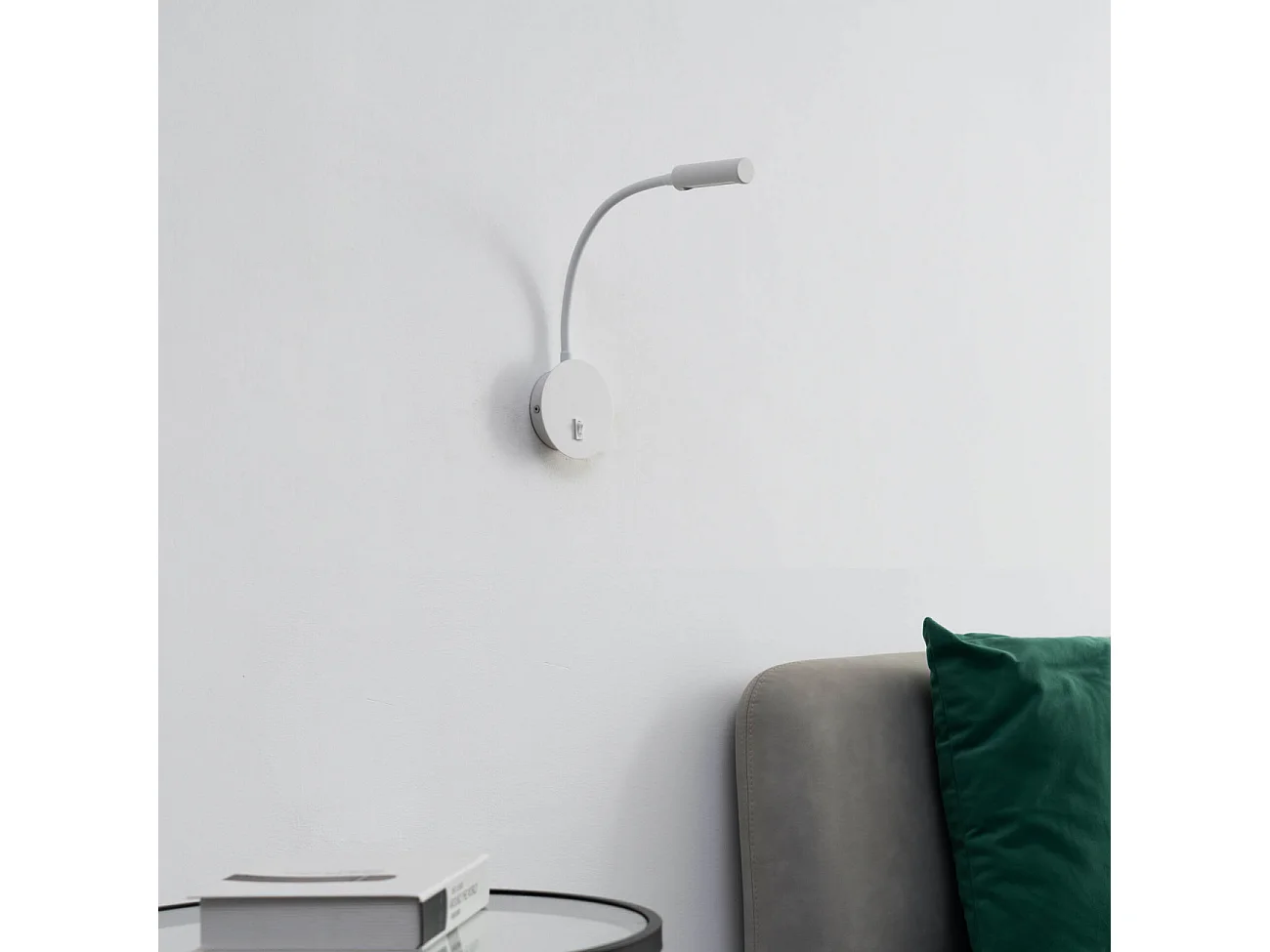 Liseuse LED orientable blanche - Norma