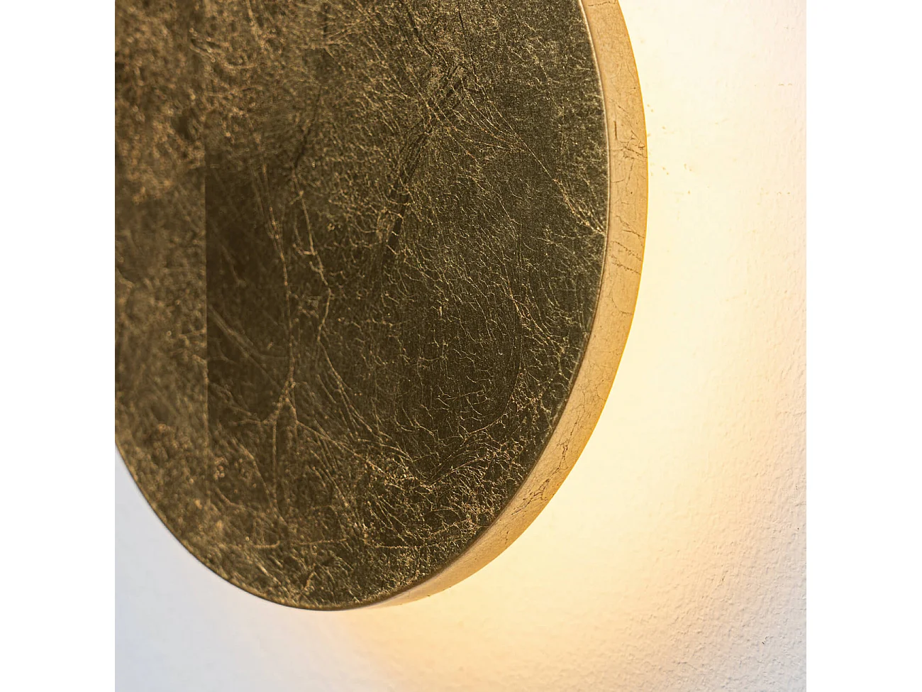 Éclairage mural LED feuilles dorées - Lunar