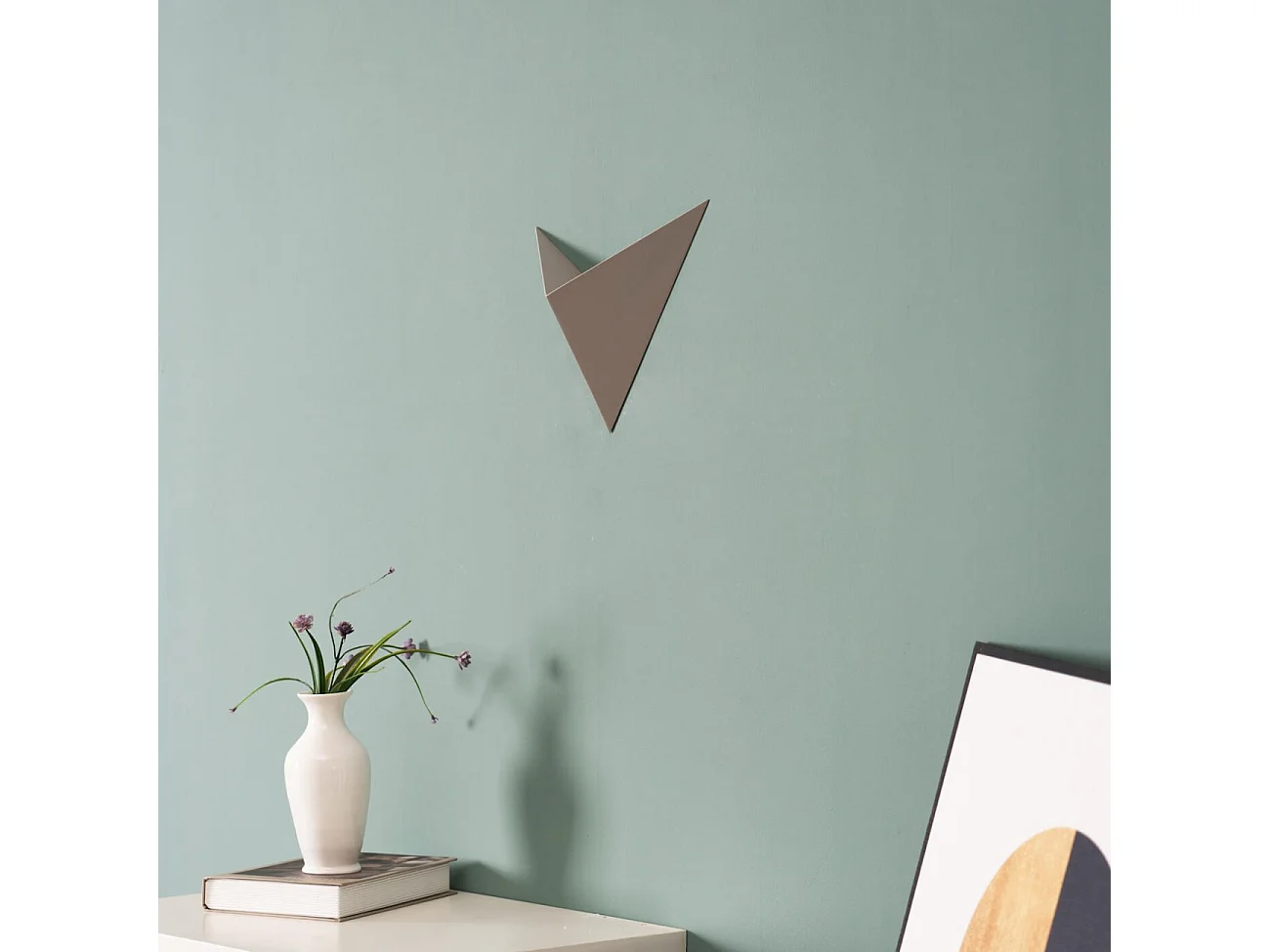 Applique murale LED ultra design grise - London