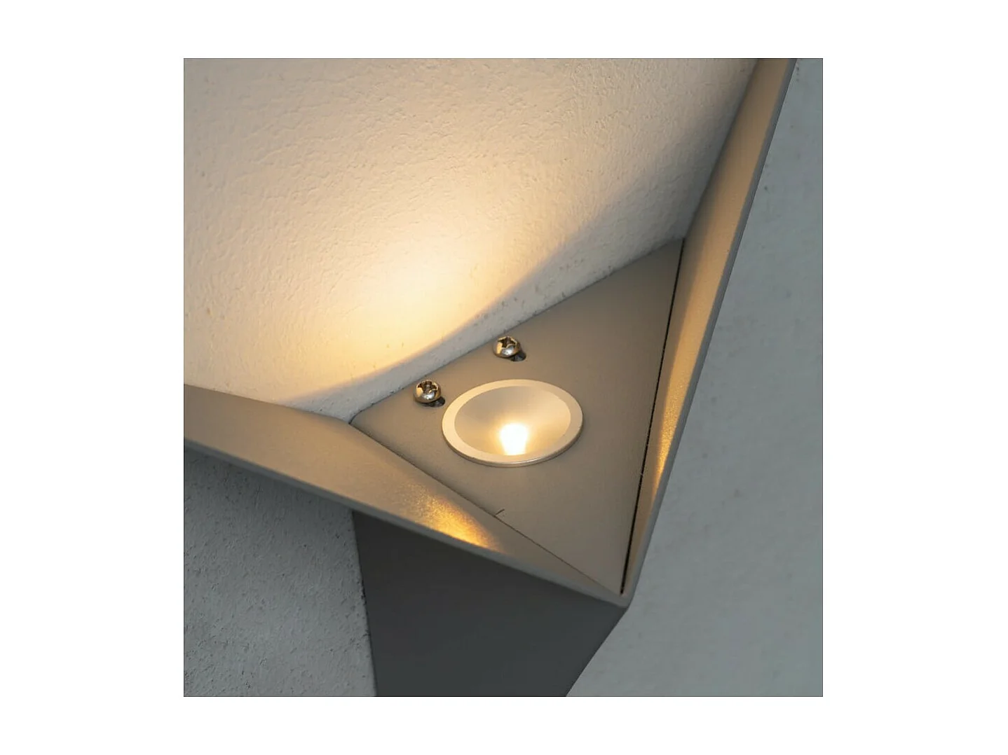 Applique murale LED ultra design grise - London