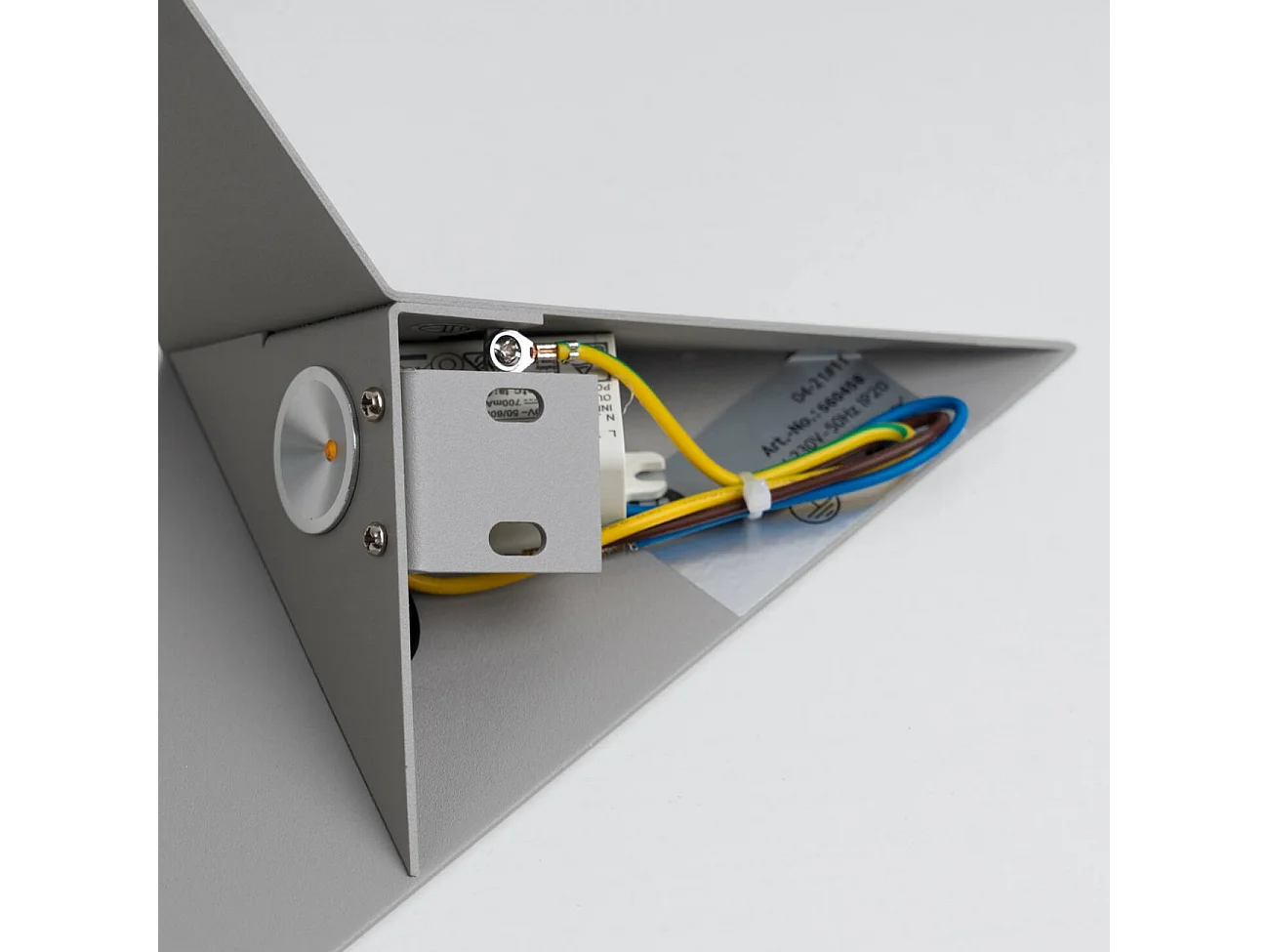 Applique murale LED ultra design grise - London