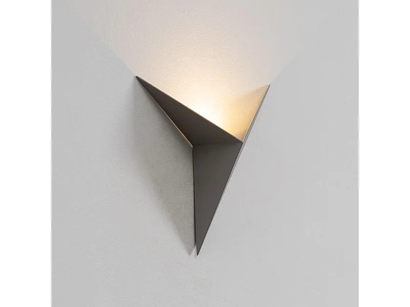 Applique murale LED ultra design grise - London