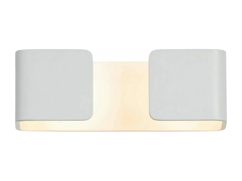 Applique design rectangulaire blanche - Foss