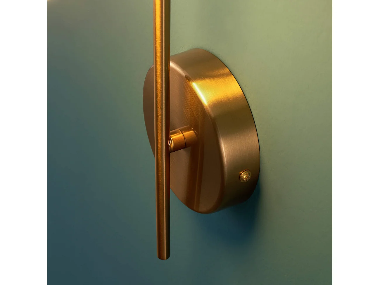 Applique murale globe en verre blanc look vintage - Neira