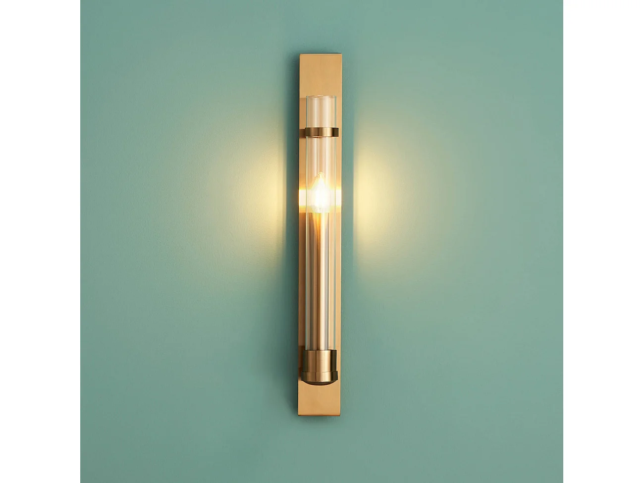 Applique cylindrique vintage métal doré - Anabela