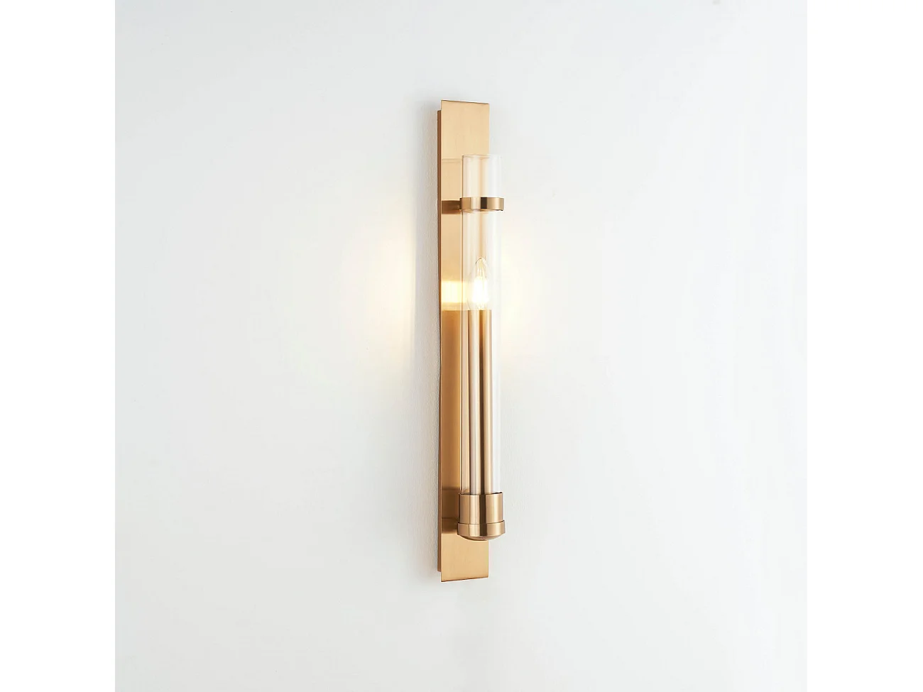 Applique cylindrique vintage métal doré - Anabela