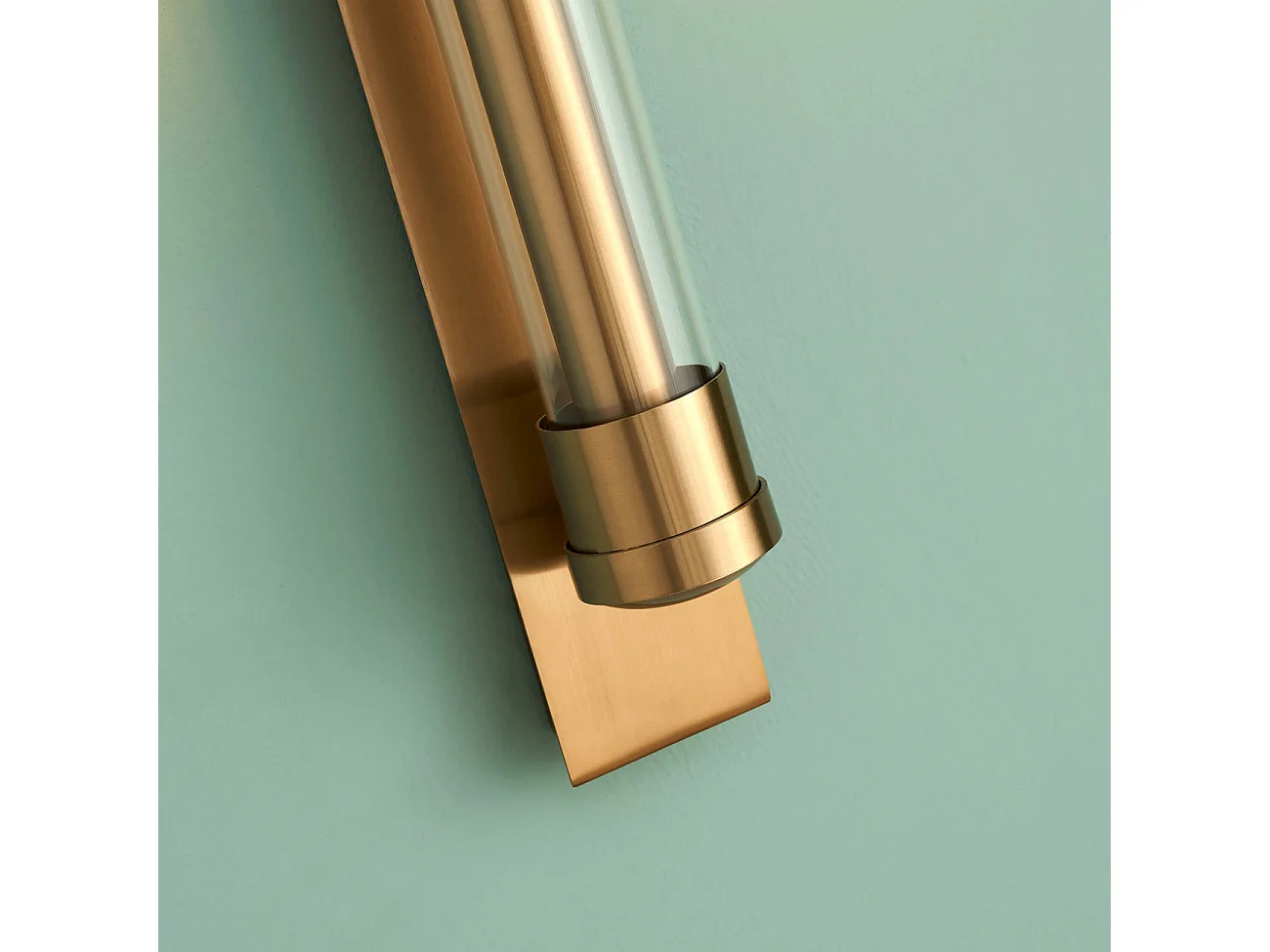 Applique cylindrique vintage métal doré - Anabela