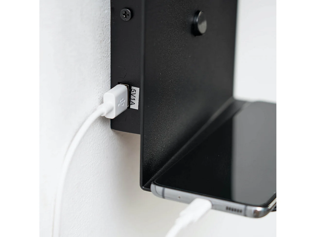 Applique murale liseuse noire avec interrupteur - Lyngen