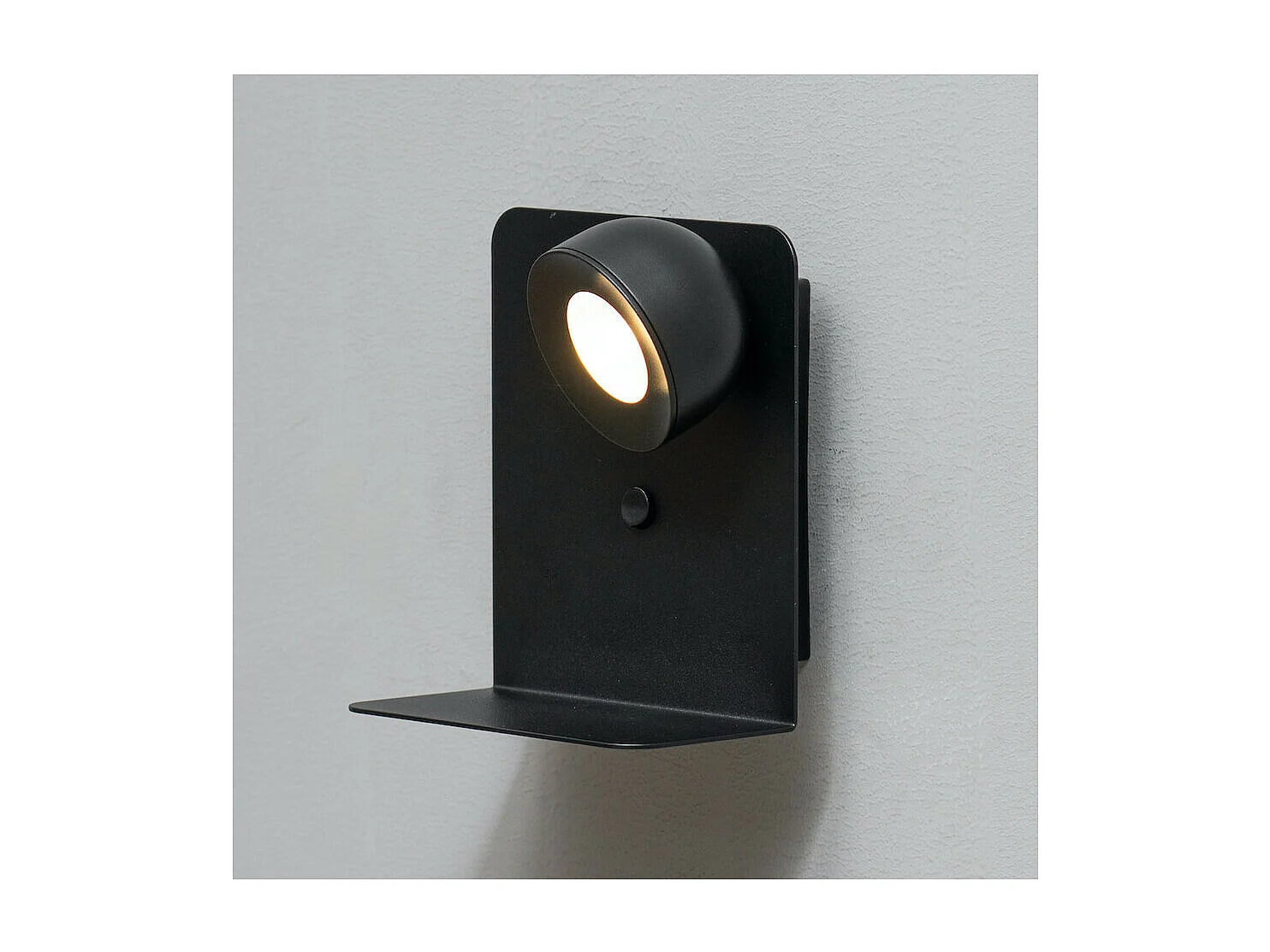 Applique murale liseuse noire avec interrupteur - Lyngen