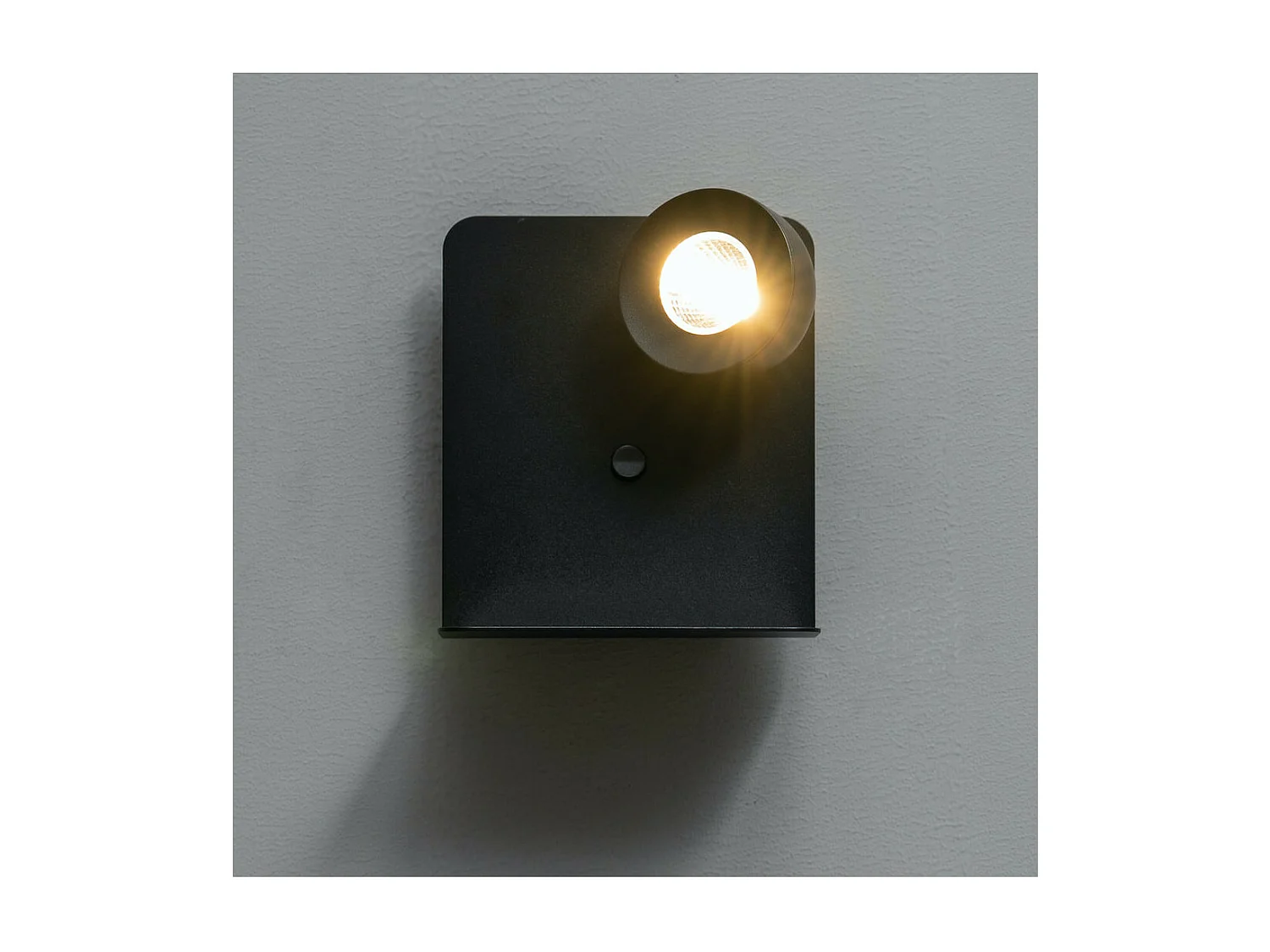 Applique murale liseuse noire avec interrupteur - Lyngen