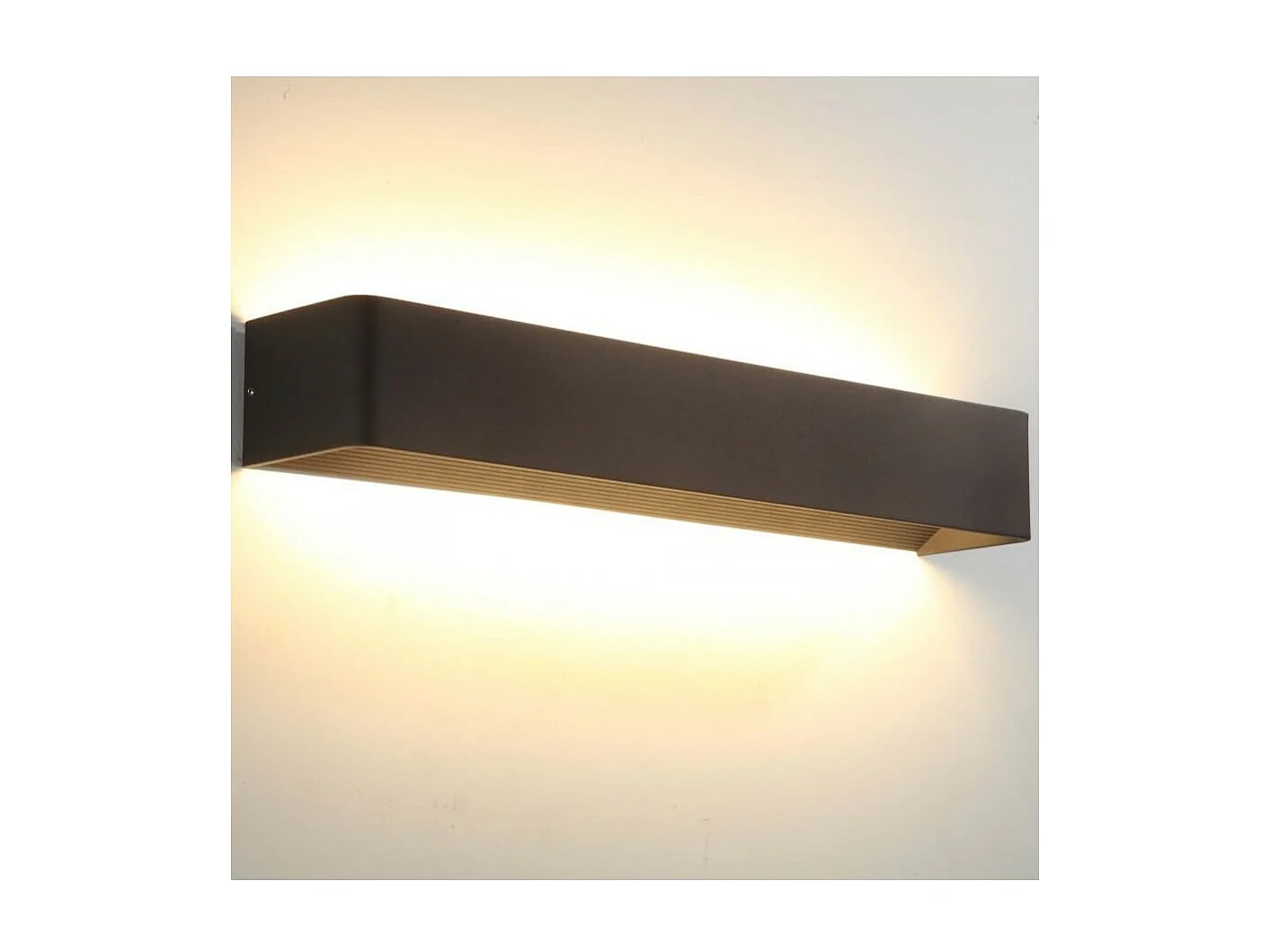 Applique noire LED 18W - 53 cm - Quadra