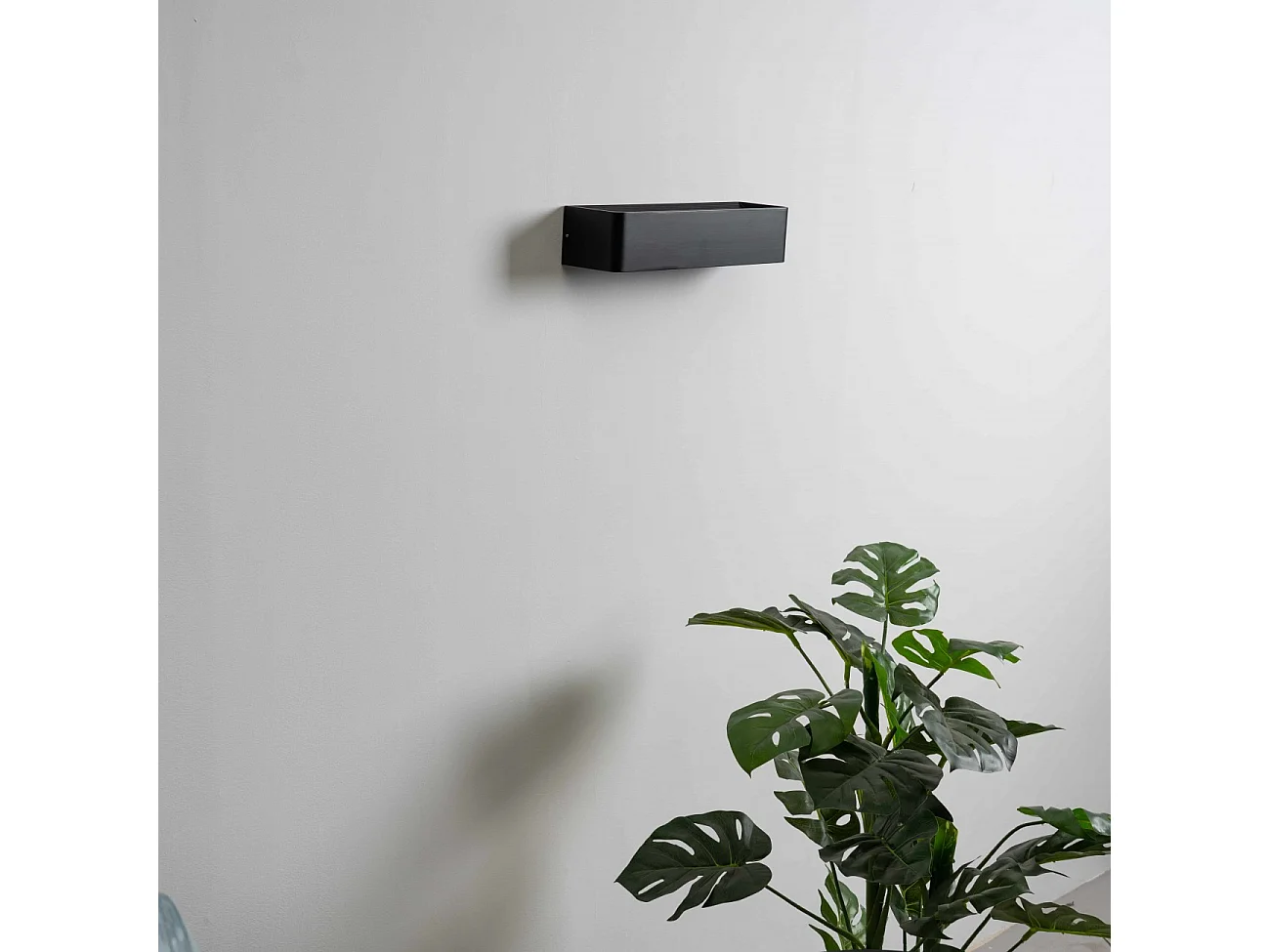 Applique noire LED 18W - 53 cm - Quadra