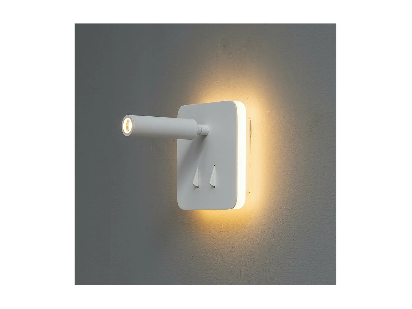 Liseuse double lumière LED multifonctionnelle - Bilbao