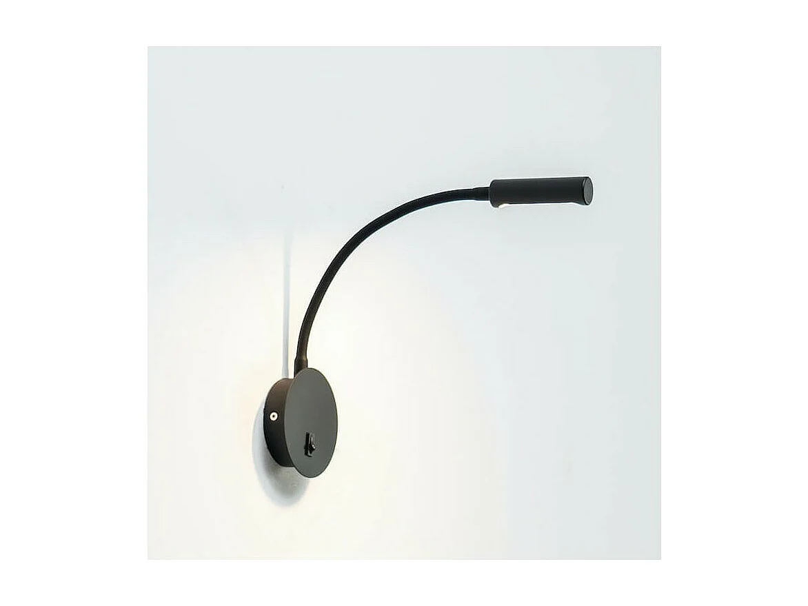 Liseuse LED orientable noire - Norma