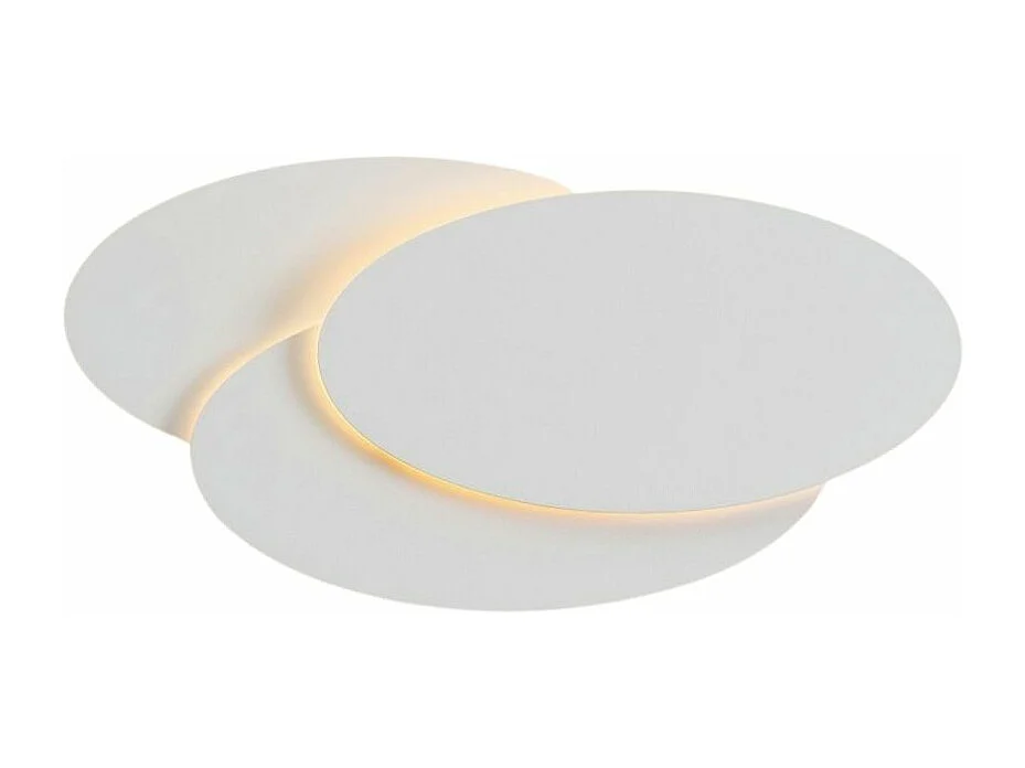 Applique LED ovale blanche - Triple Lunar