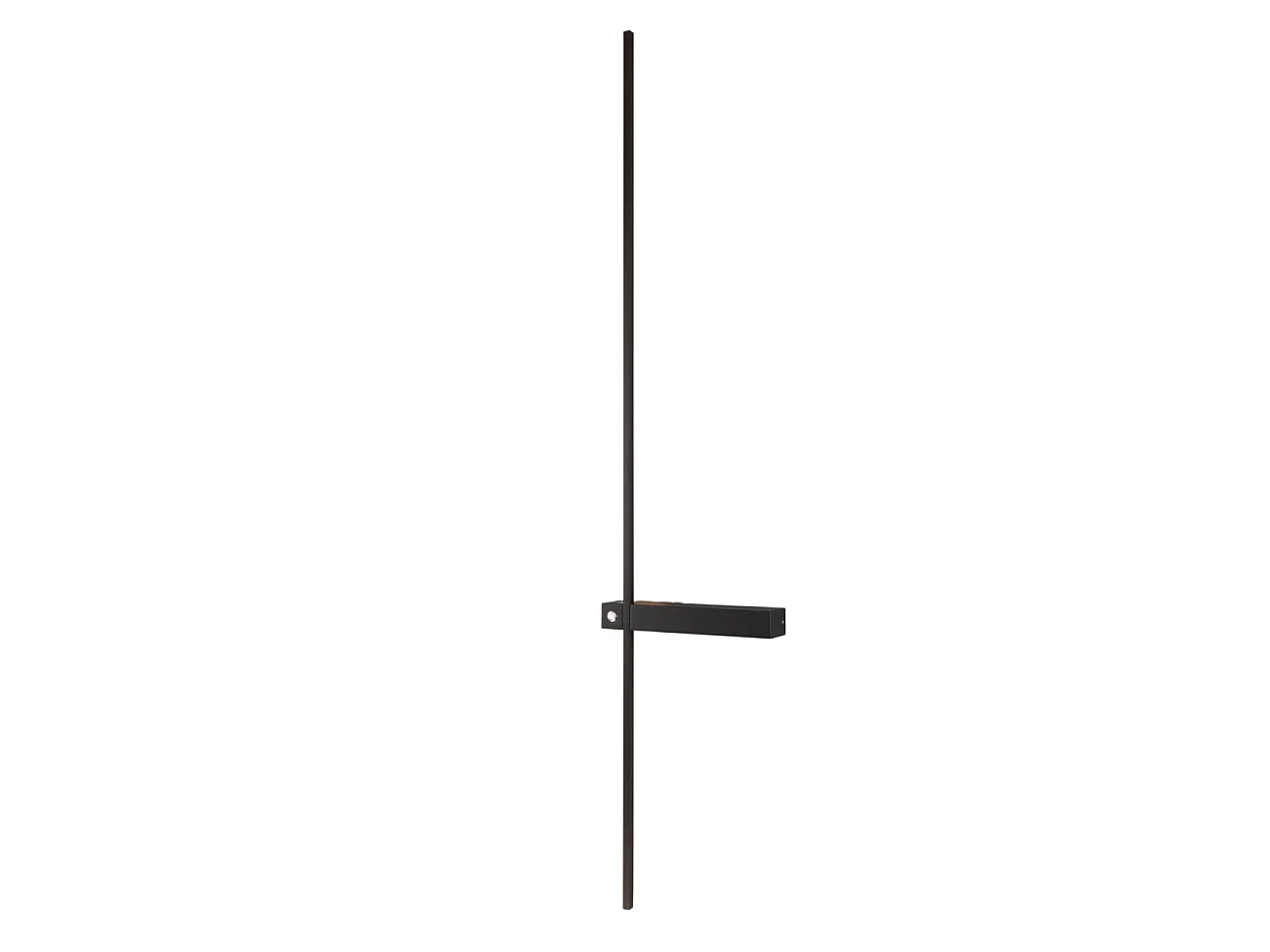 Applique minimaliste barre noire LED dimmable avec interrupteur - Stolia