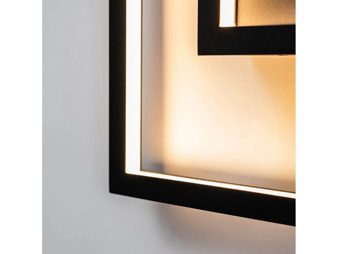 Applique murale ou plafonnier double rectangle - Taavi