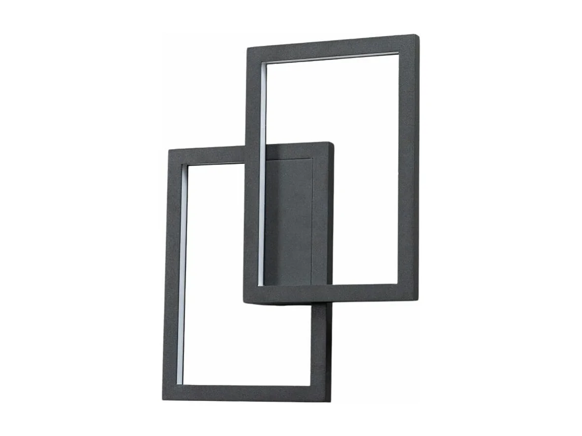 Applique murale ou plafonnier double rectangle - Taavi