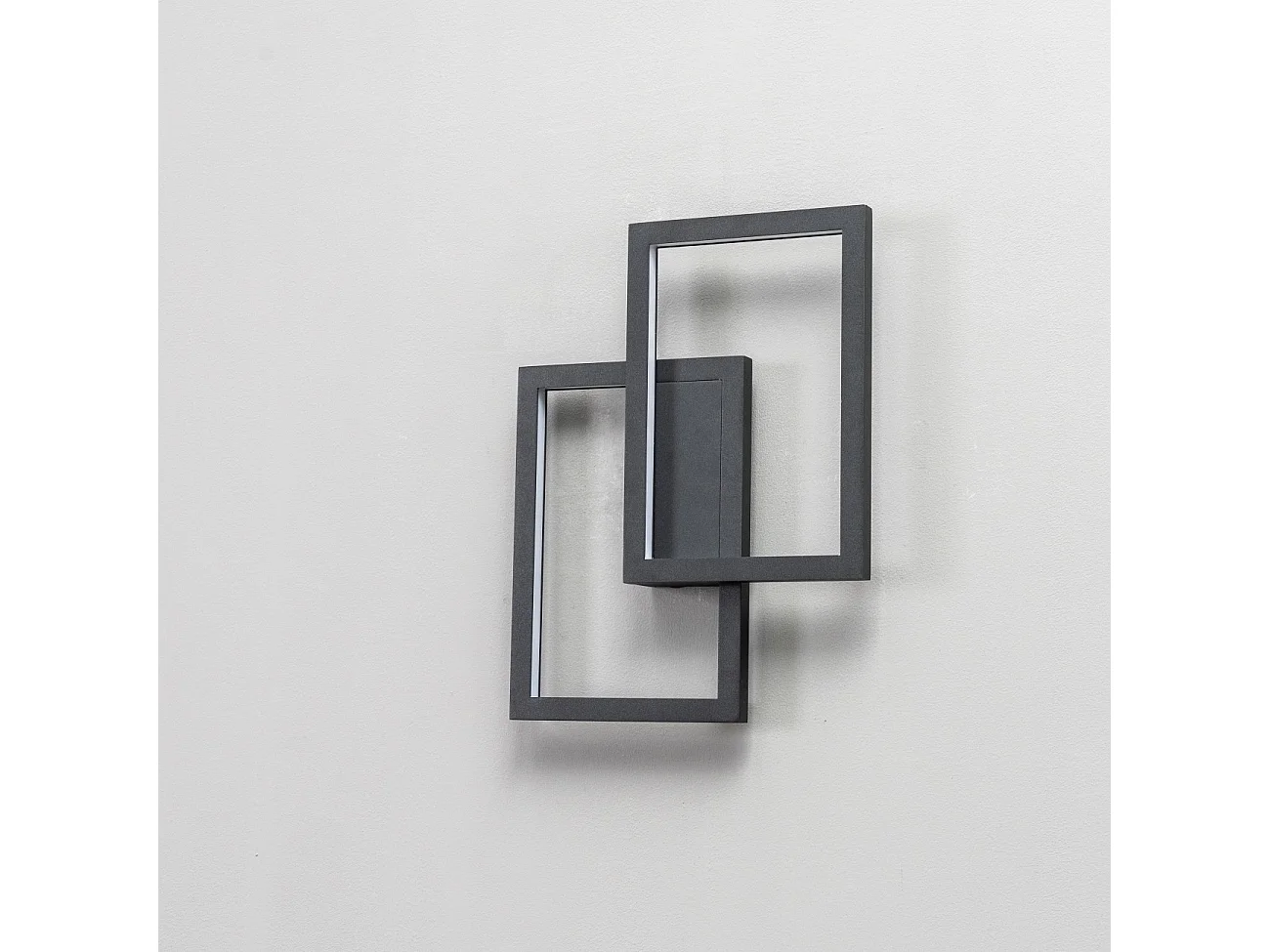 Applique murale ou plafonnier double rectangle - Taavi