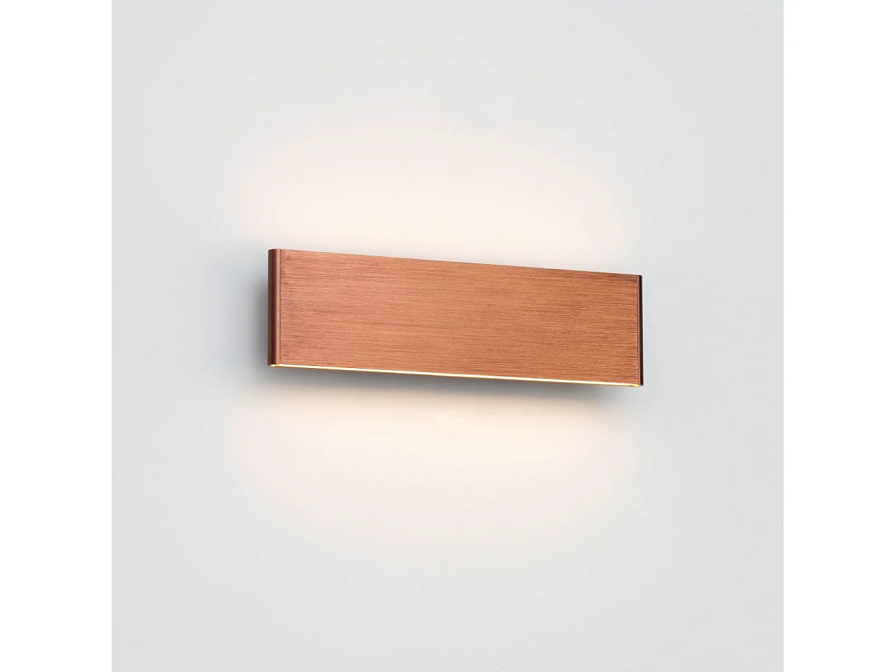 Applique murale LED cuivre en aluminium brossé - Cruise