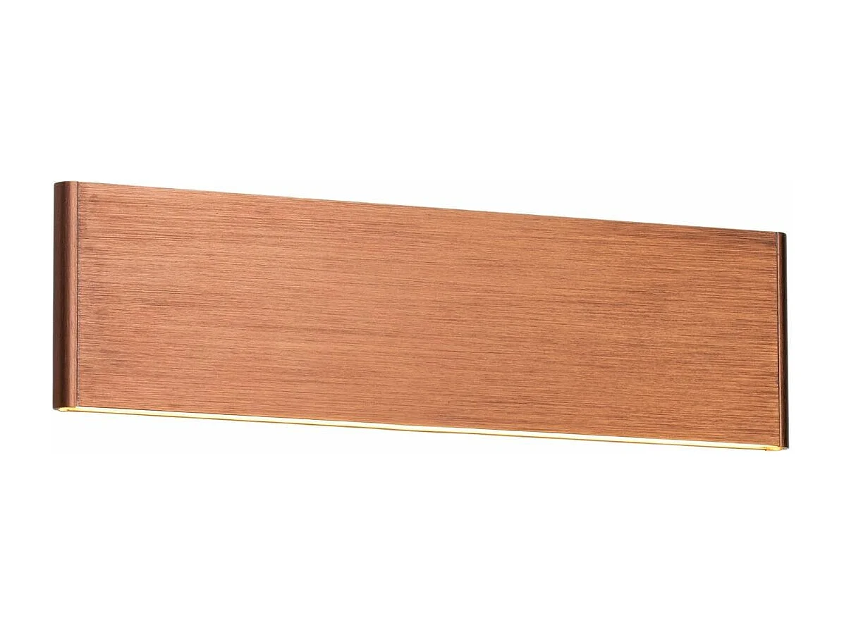 Applique murale LED cuivre en aluminium brossé - Cruise