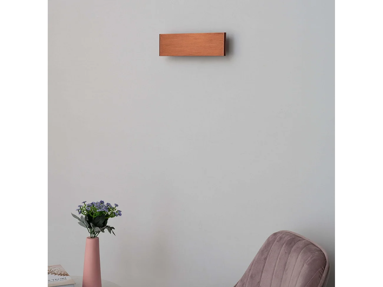 Applique murale LED cuivre en aluminium brossé - Cruise