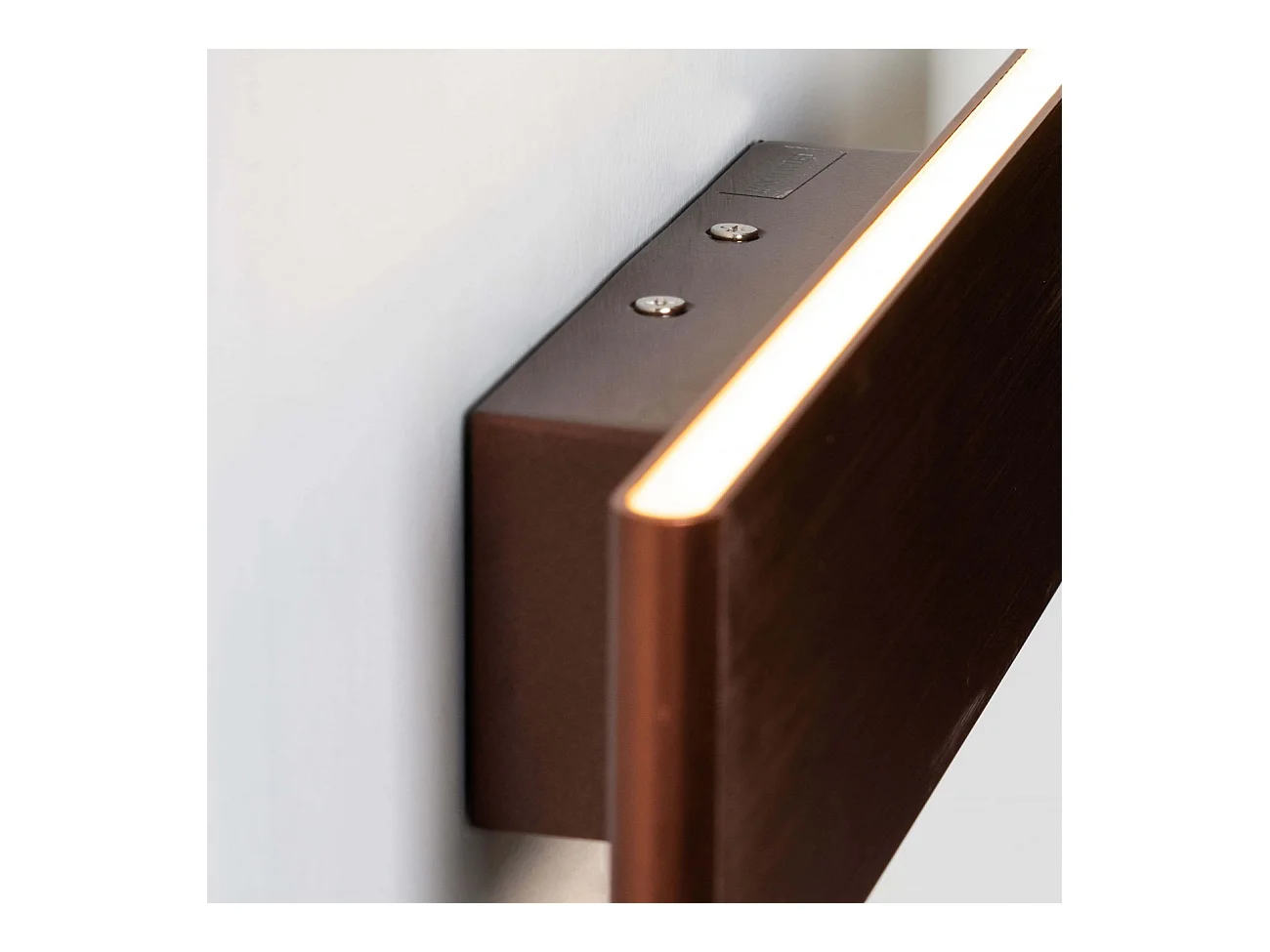 Applique murale LED cuivre en aluminium brossé - Cruise