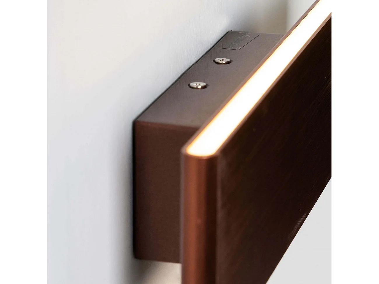 Applique murale LED cuivre en aluminium brossé - Cruise