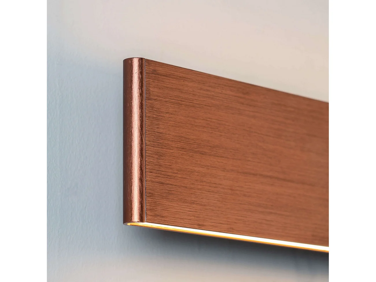 Applique murale LED cuivre en aluminium brossé - Cruise