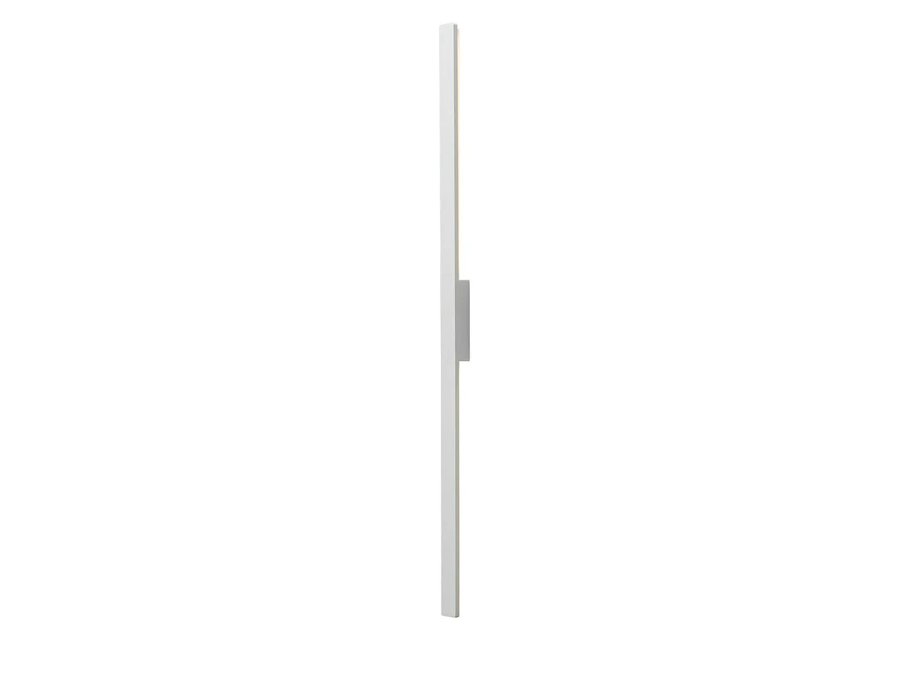 Longue applique murale blanche épurée extérieur - Sambai