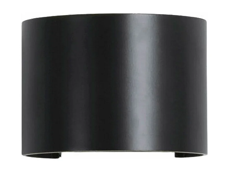 Applique murale LED étanche noire IP65 - Cosmic