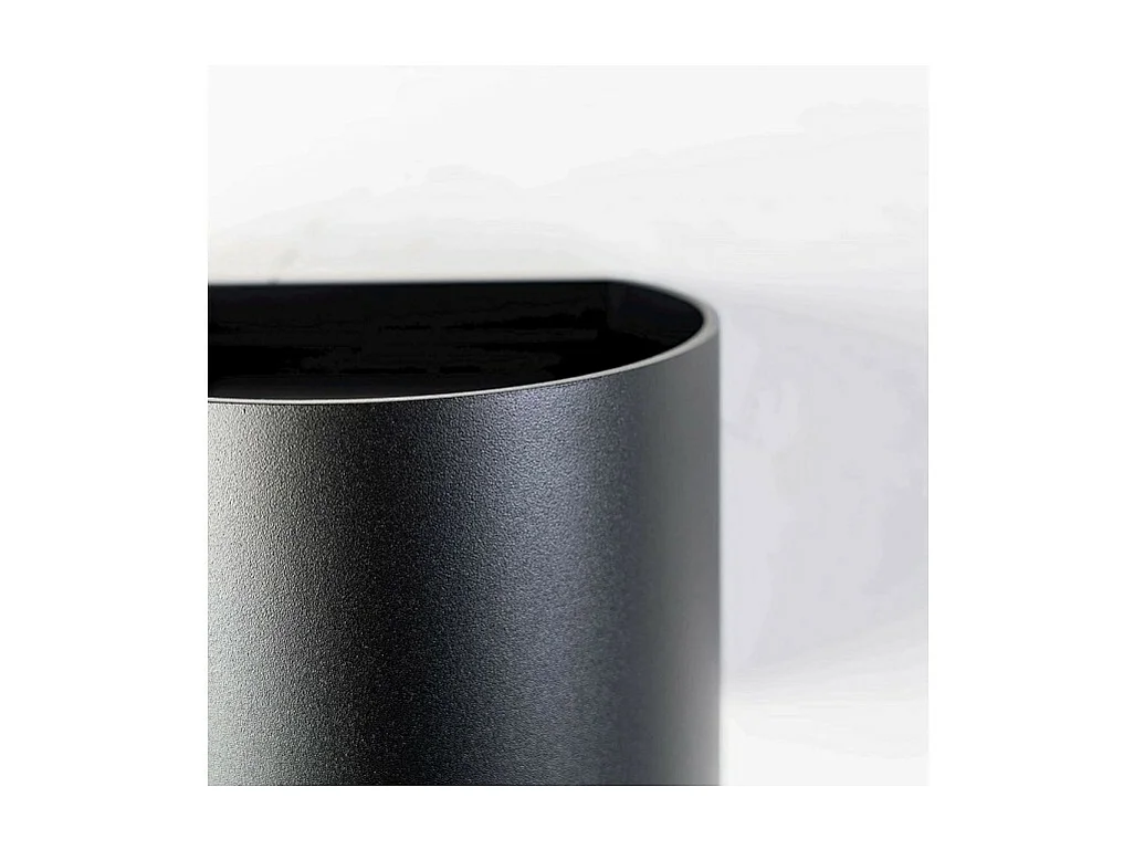 Applique murale LED étanche noire IP65 - Cosmic