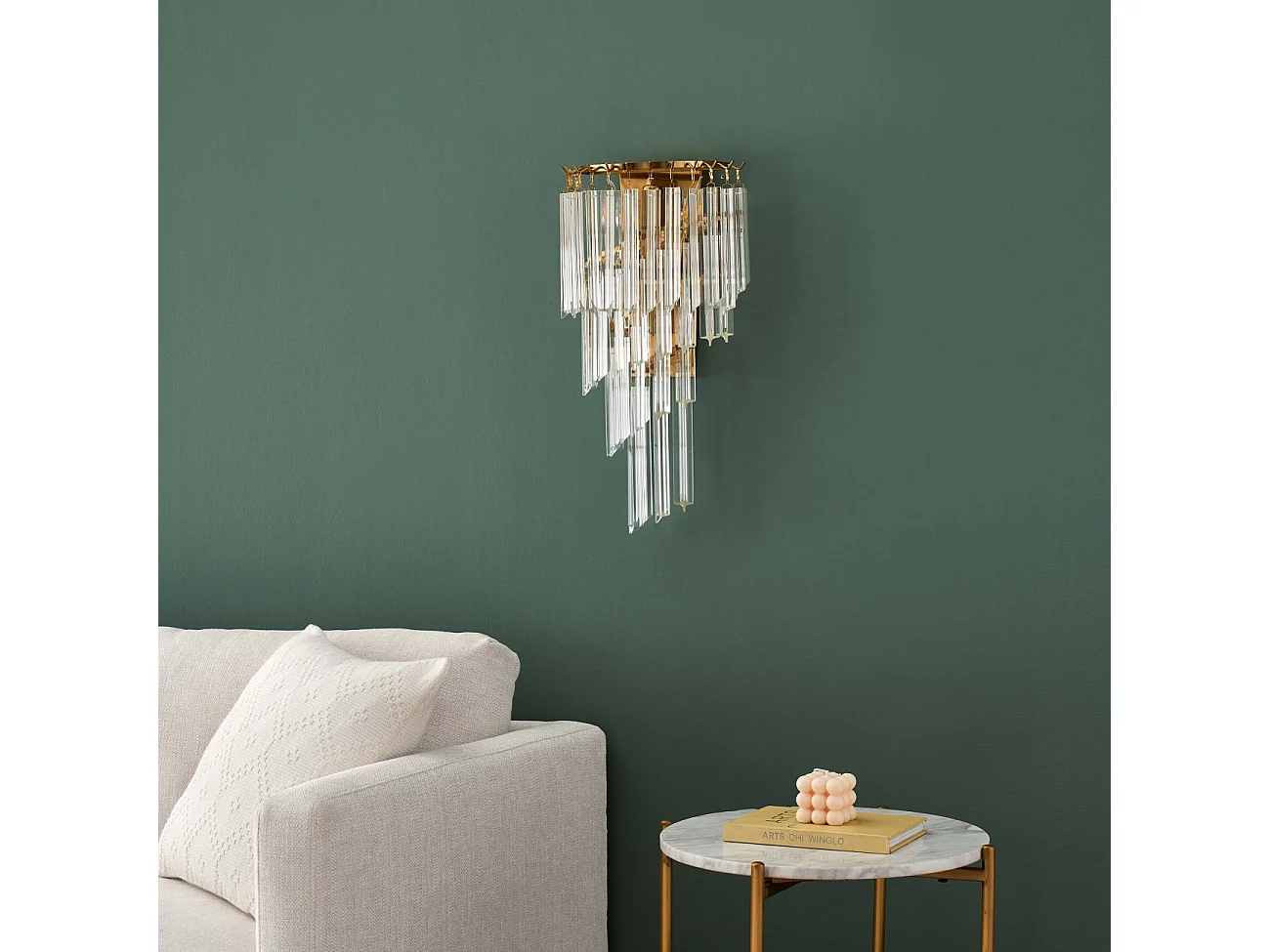 Applique murale chic pampilles tombantes - Zephia