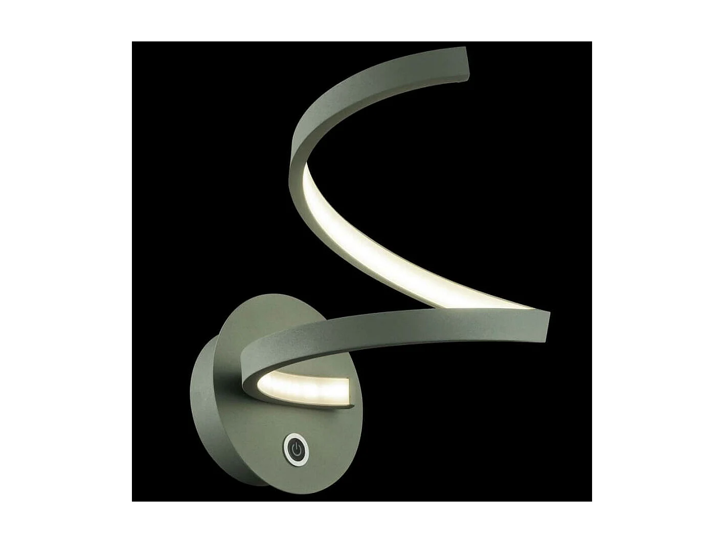 Applique LED blanche spirale - Looper