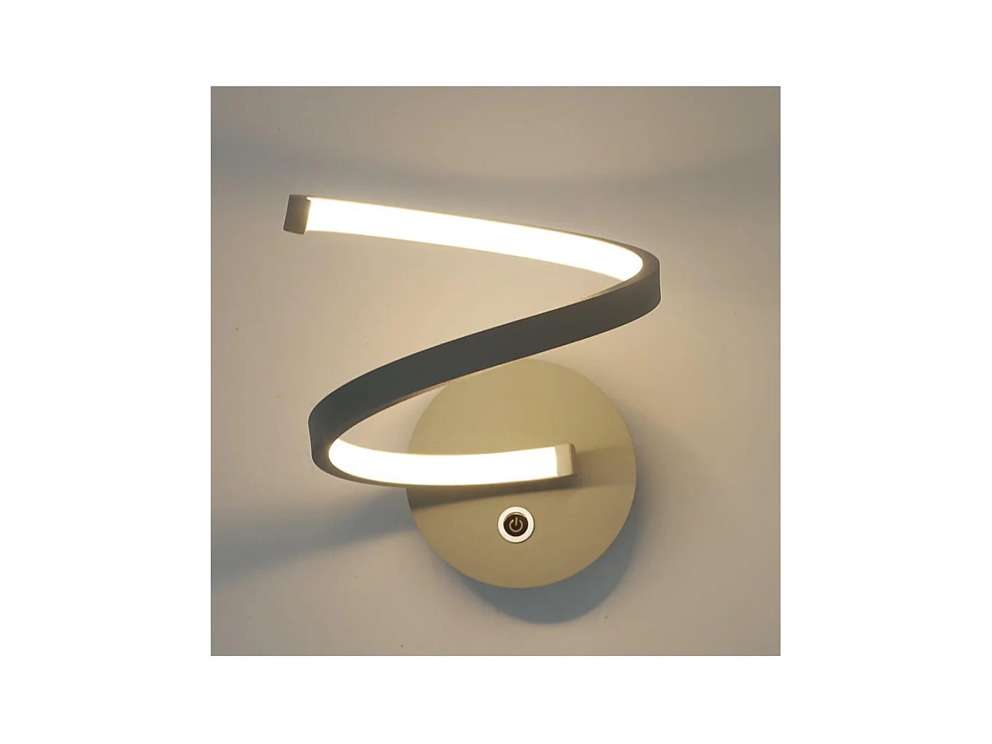 Applique LED blanche spirale - Looper